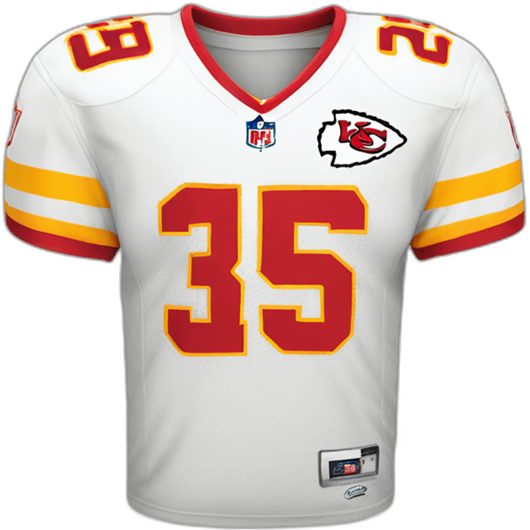 kansas city chiefs jersey emoji