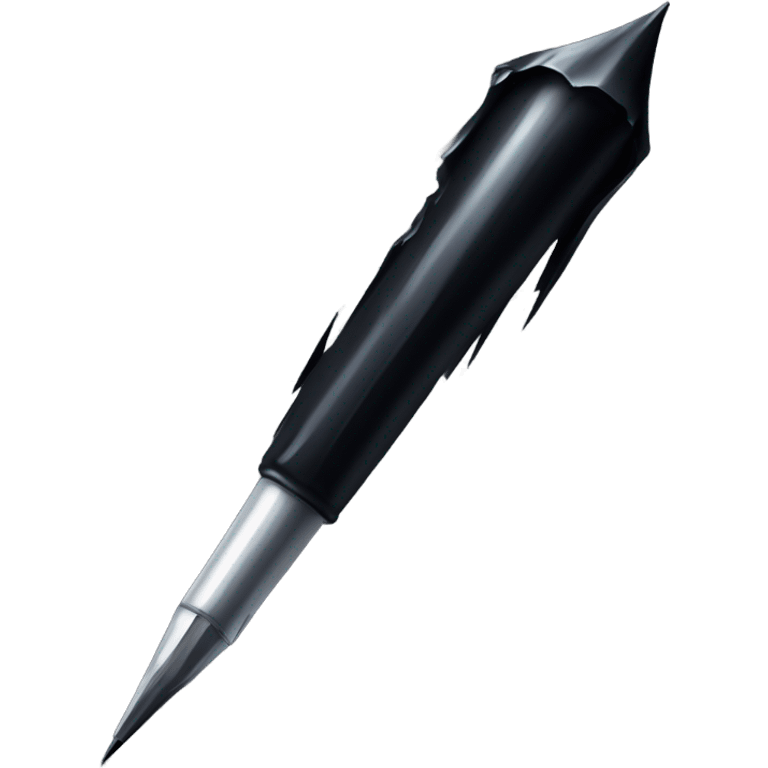 evil pen emoji