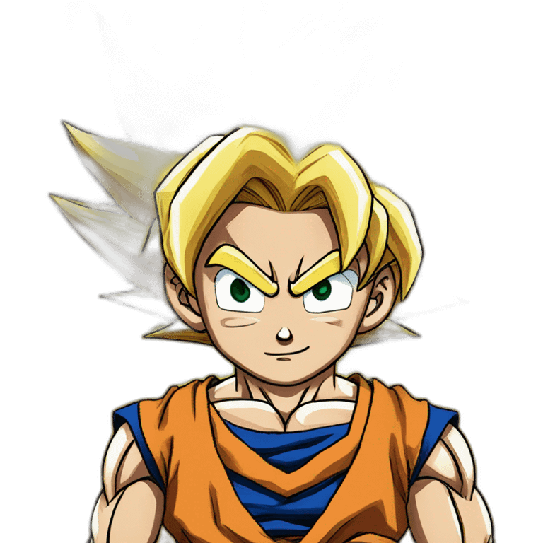 Super saiyan Goku emoji