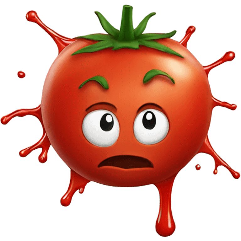 Tomato splat emoji