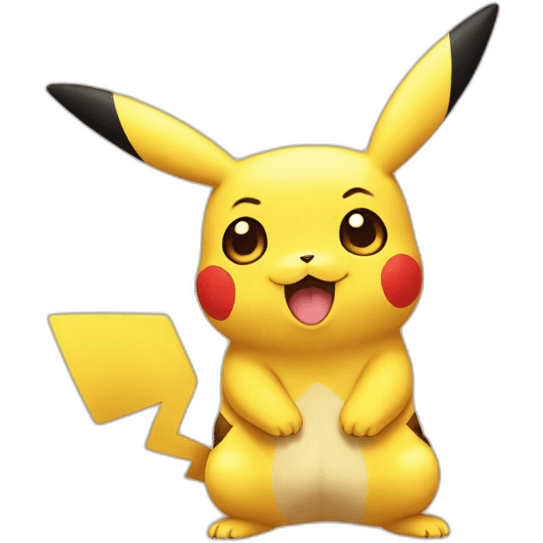 Pikachu kawai emoji