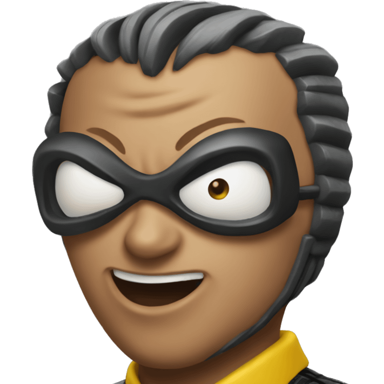 The Shocker from Spiderman emoji