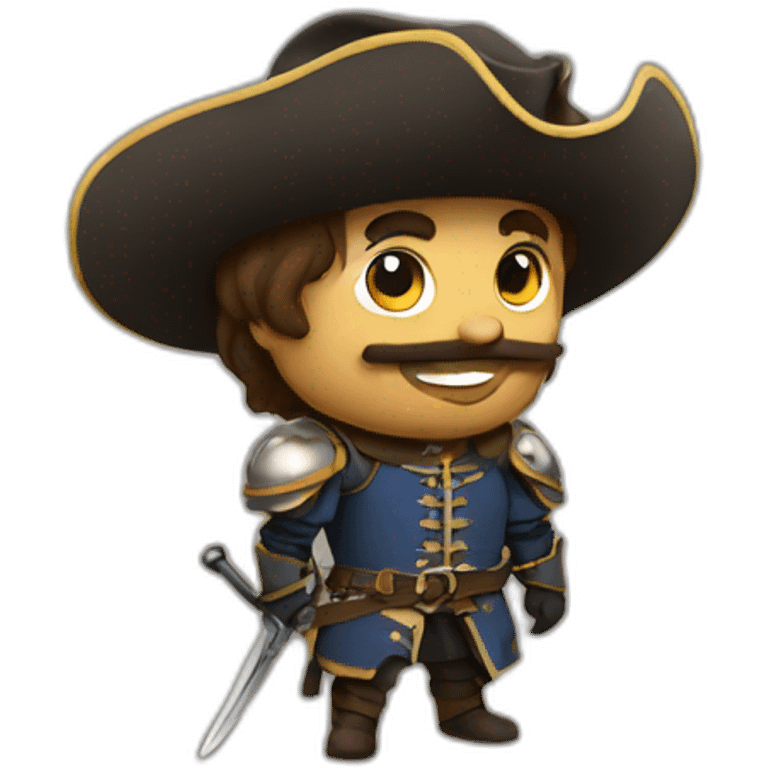 musketeers emoji