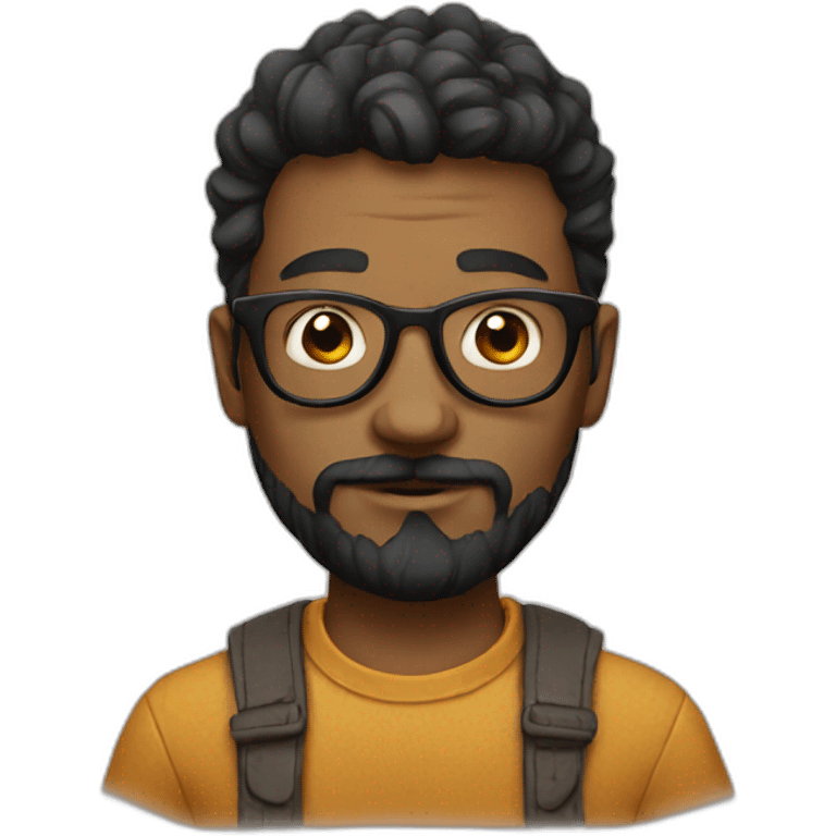 hipster emoji