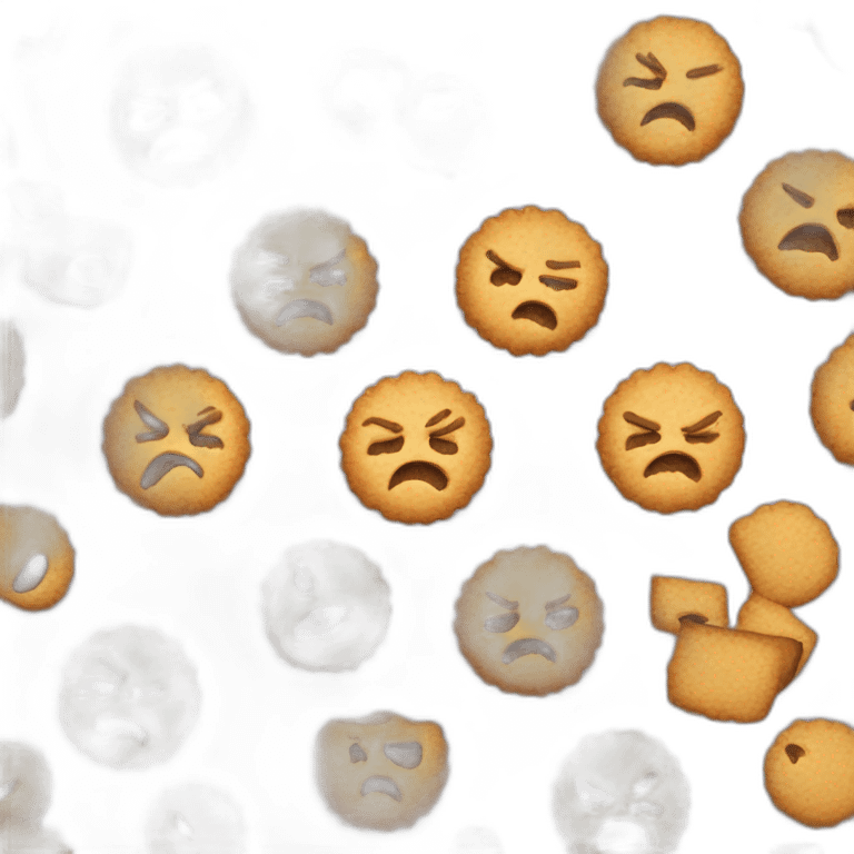 Biscuit, angry  emoji