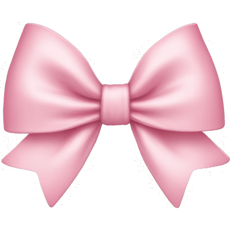 light pink bow  emoji