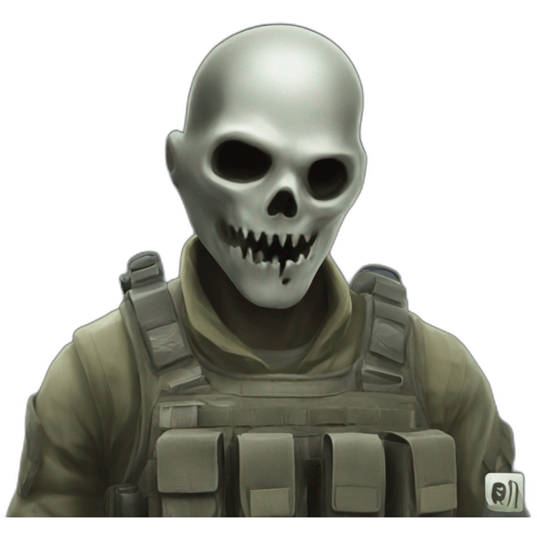 Ghost call of duty emoji