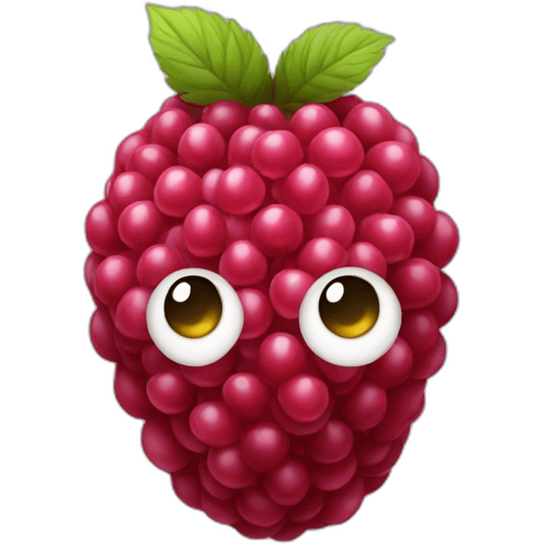 Raspberry emoji