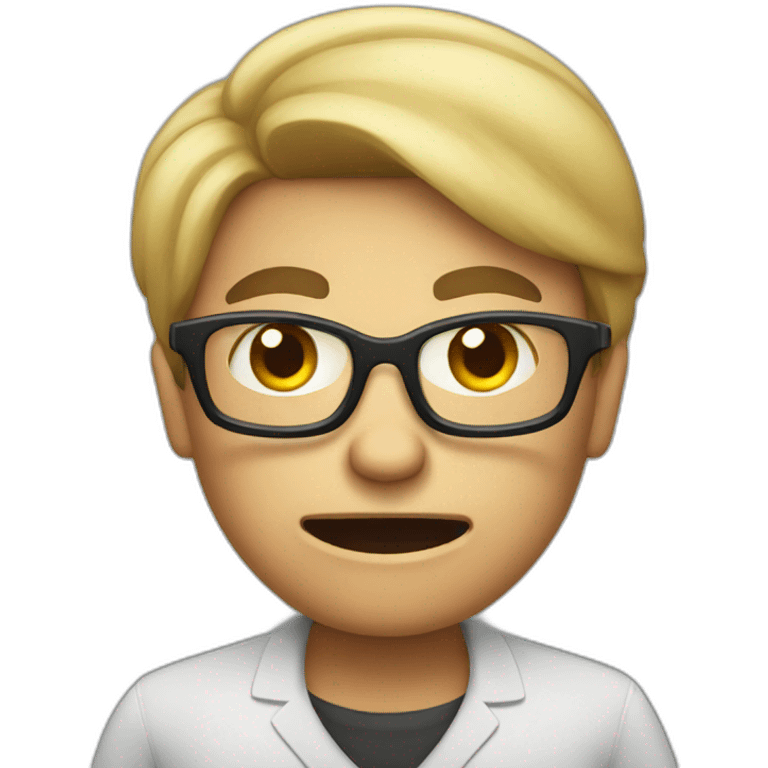 an angry librarian emoji