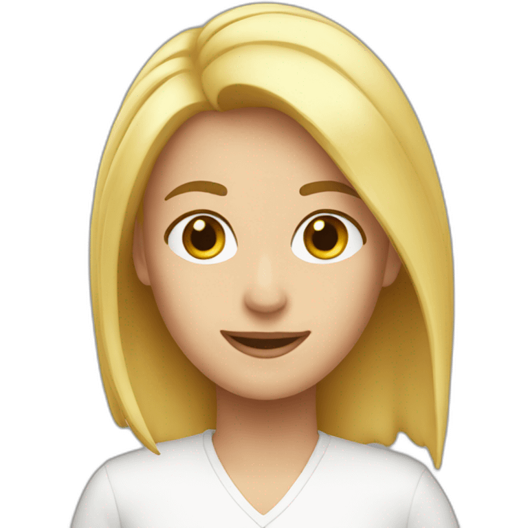 ellen gold white emoji