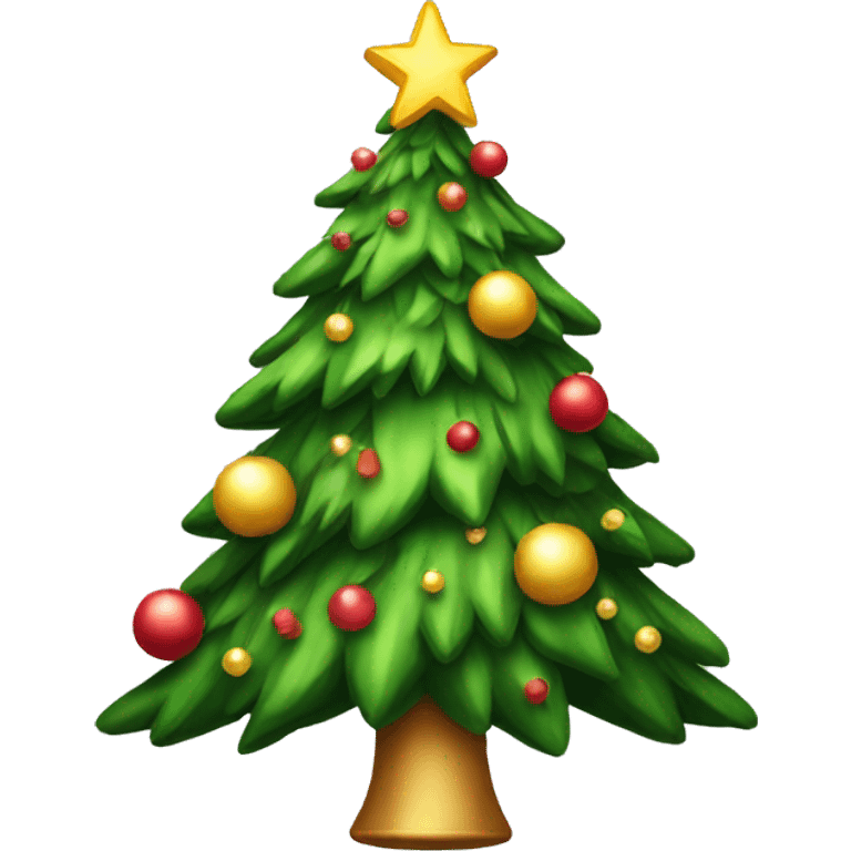 christmas tree fancy emoji