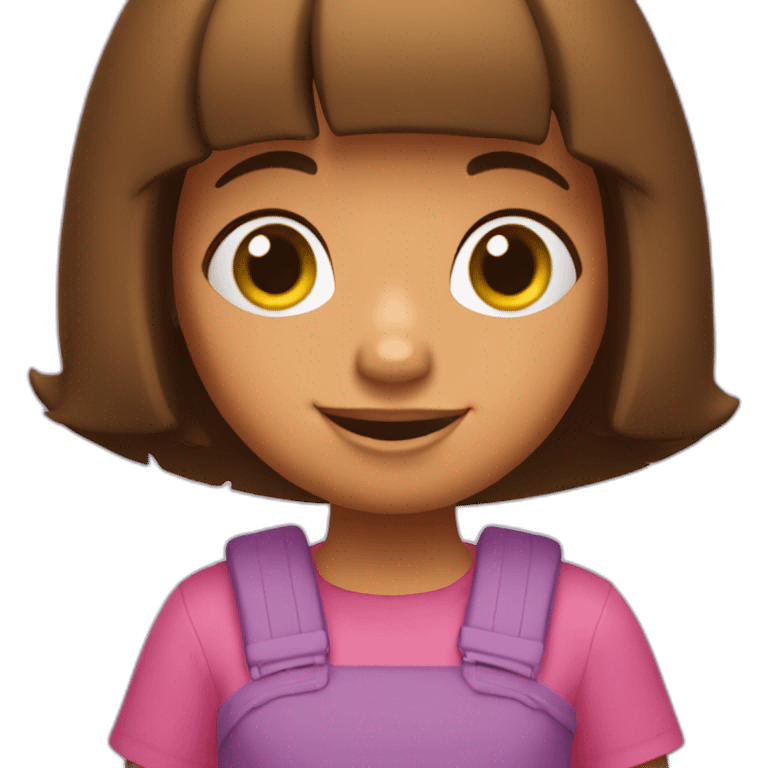 sweing dora the explorer emoji