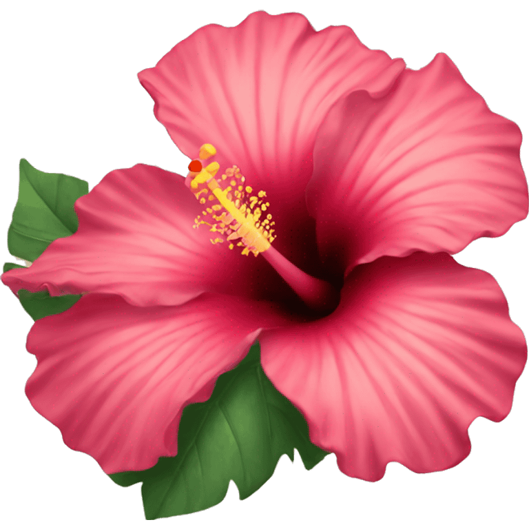 Hibiscus flower emoji