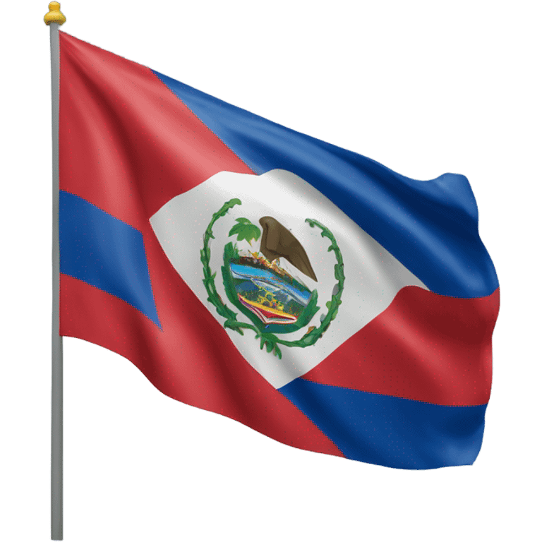 Costa Rica flag that says 2025 emoji