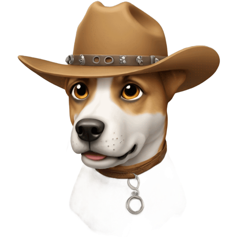 Dog dog dog dog cowboy emoji