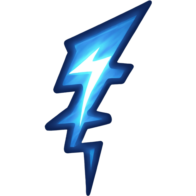 A lightning bolt with a friendly face showing a thumbs-up gesture. emoji