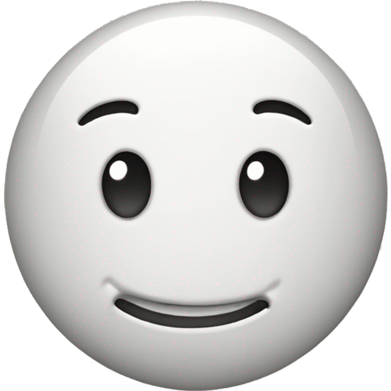 cute round smile face with many white spots emoji