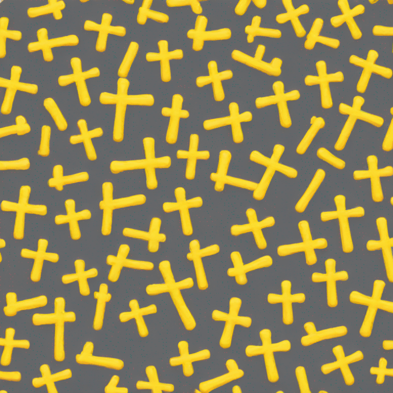 yellow cross emoji