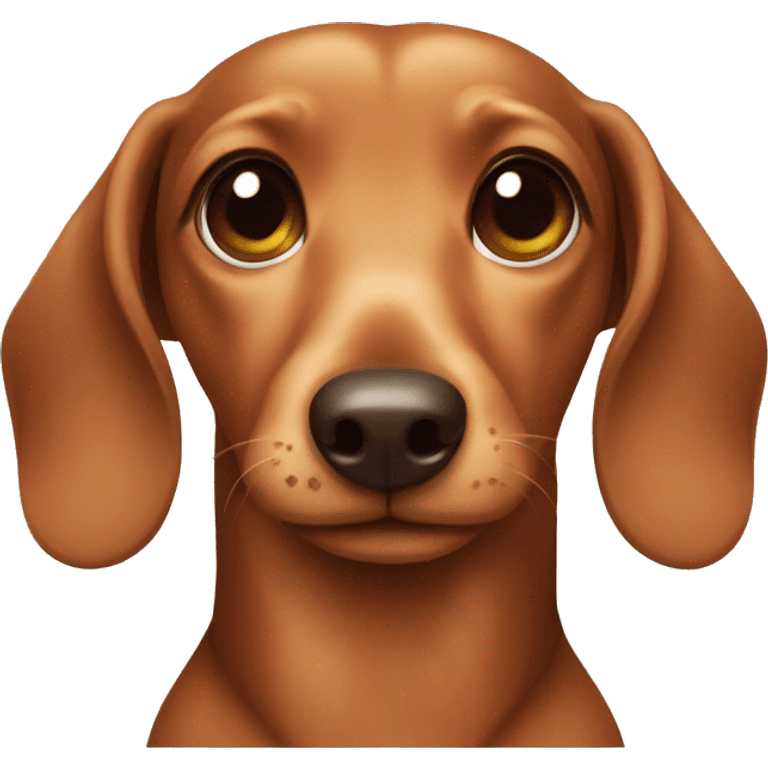 dachsund cute emoji