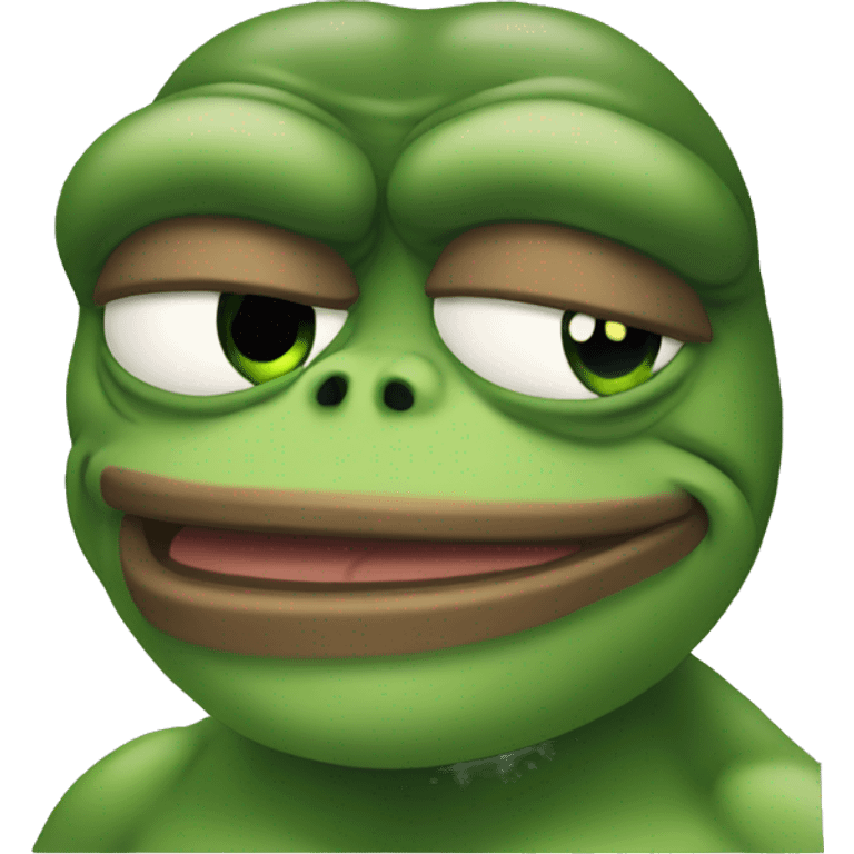 muscular pepe the frog emoji