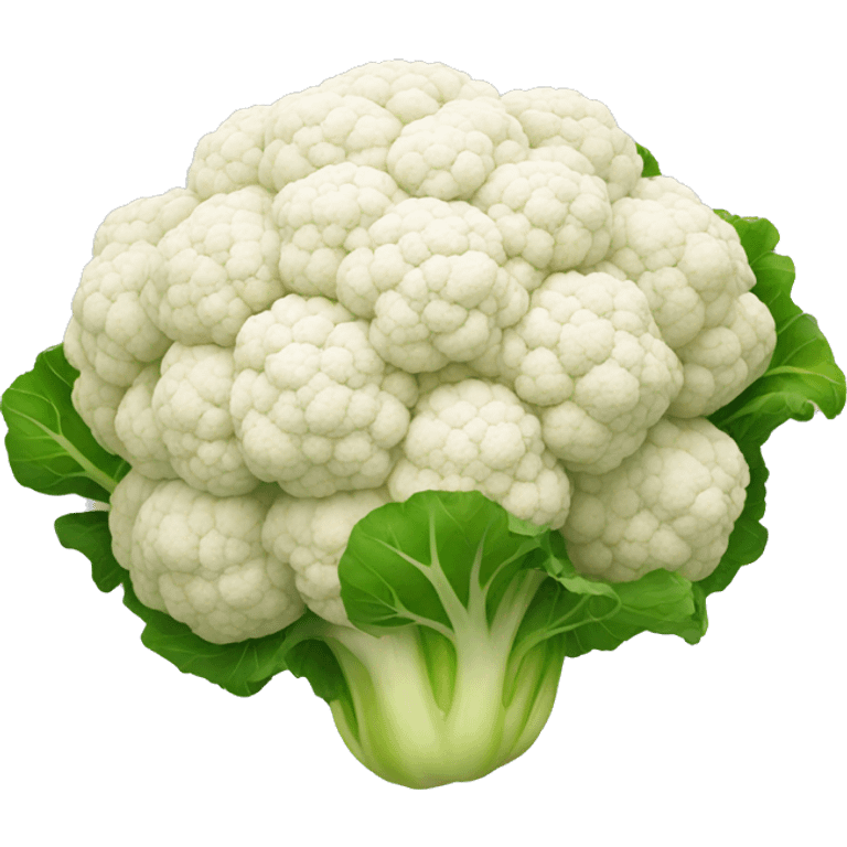 Cauliflower high detail emoji