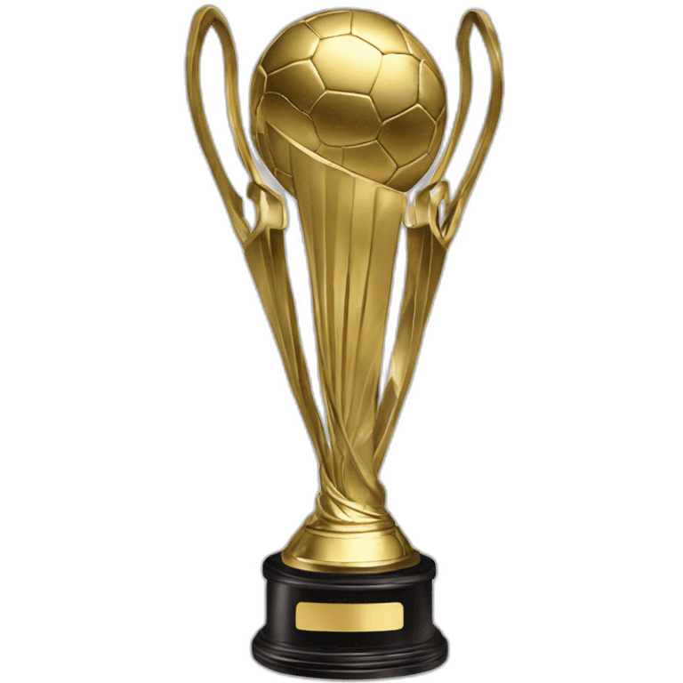 copa libertadores trophy con un 7 impreso emoji