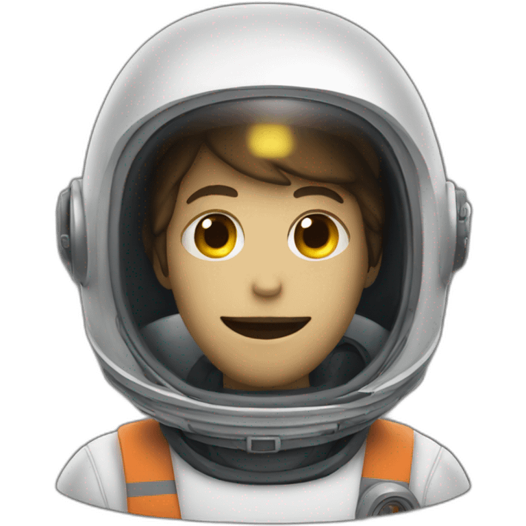 a space alient wearing a fireman helmet emoji