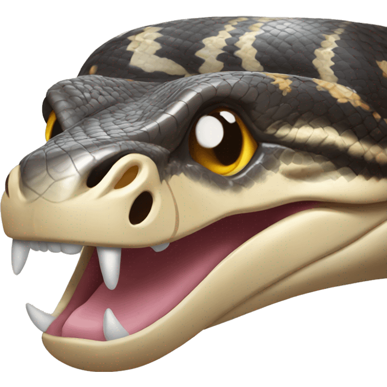 Giant Indian Python Head emoji