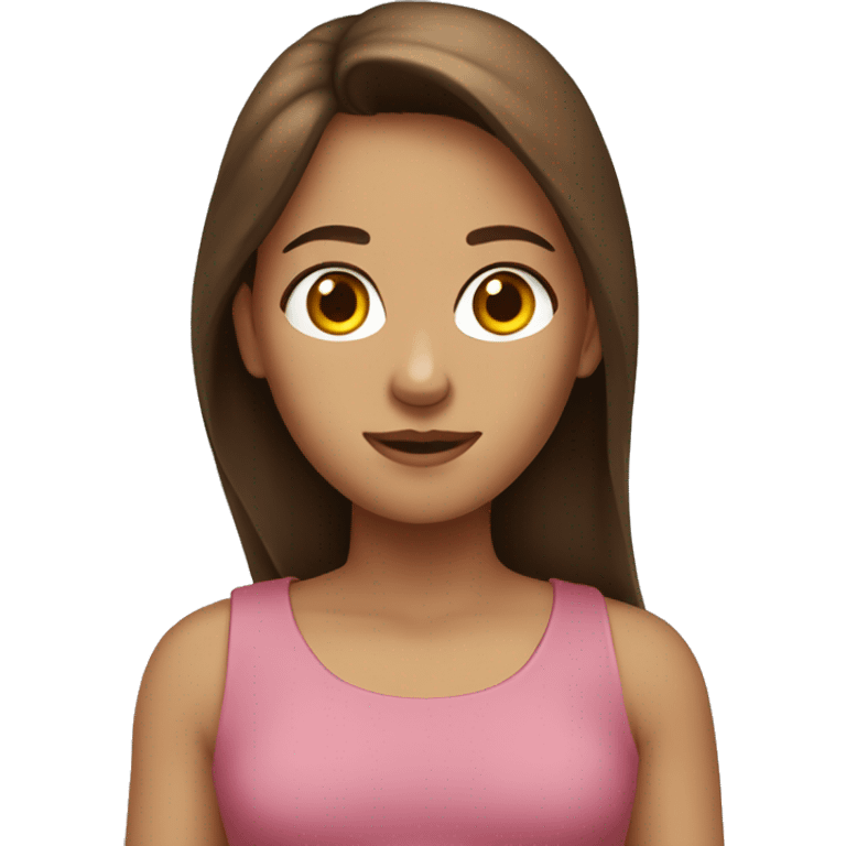 girl with brown hair skibidi toilet  emoji