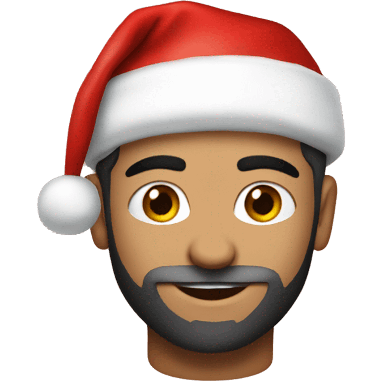 zayn with santa hat emoji