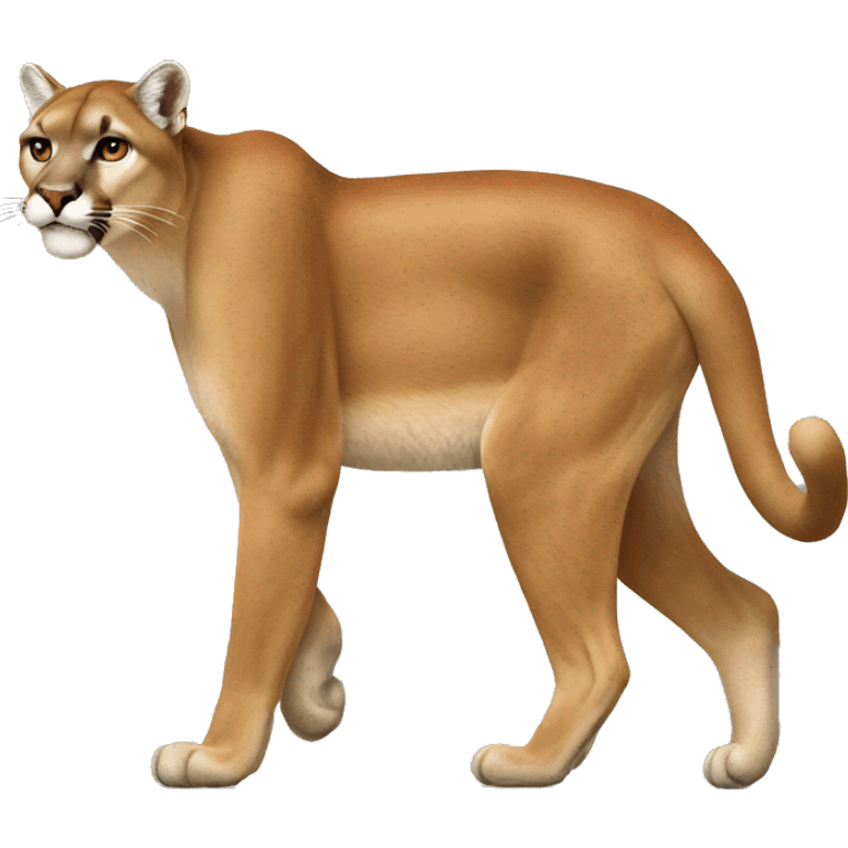 Cougar Walking emoji