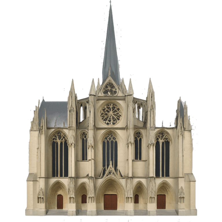 cathédral de reims  emoji