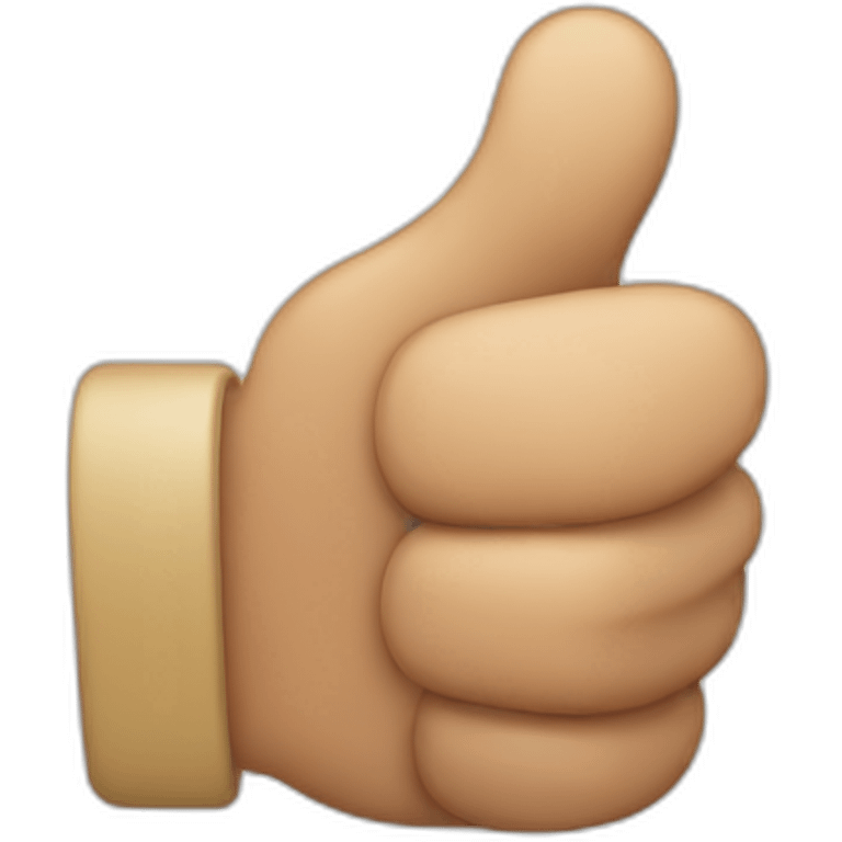 thumbs up button emoji