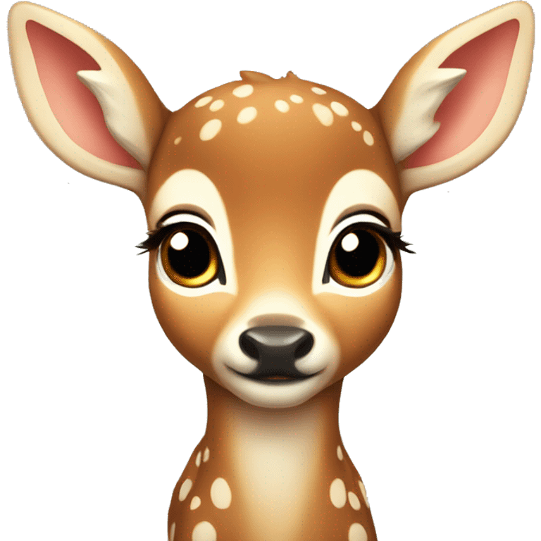 Cute baby deer emoji