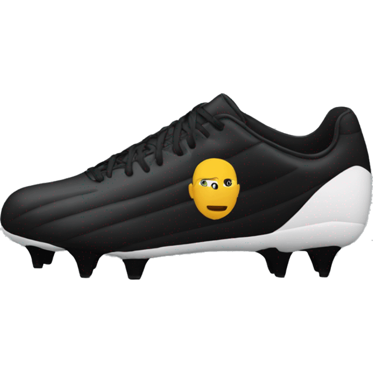 Black football boots  emoji