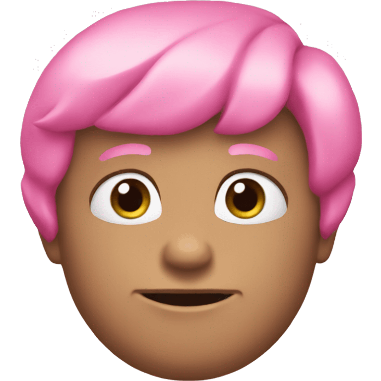 Pink OK emoji