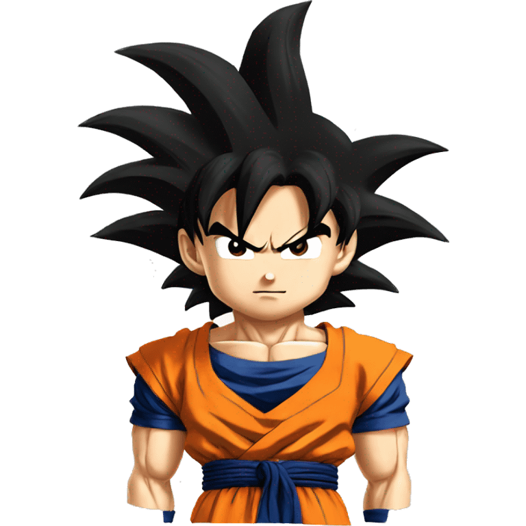 Goku from dragon ball z emoji