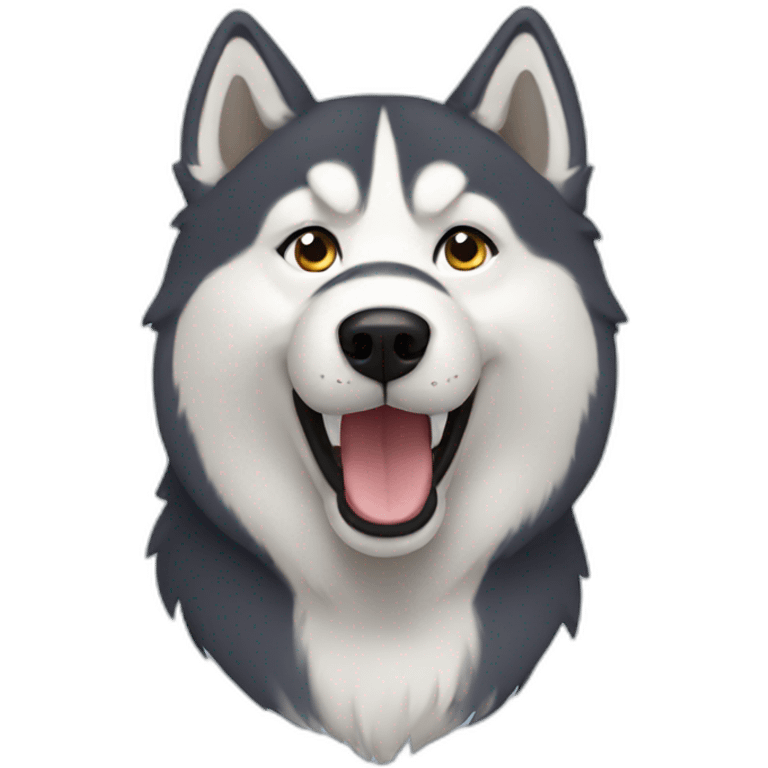 Husky emoji