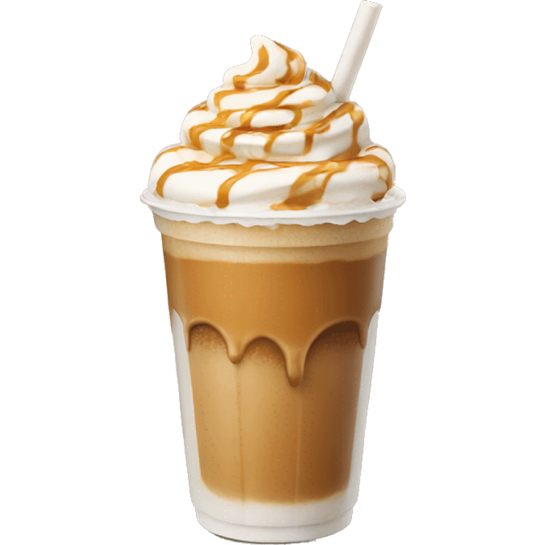 Caramel frappe emoji