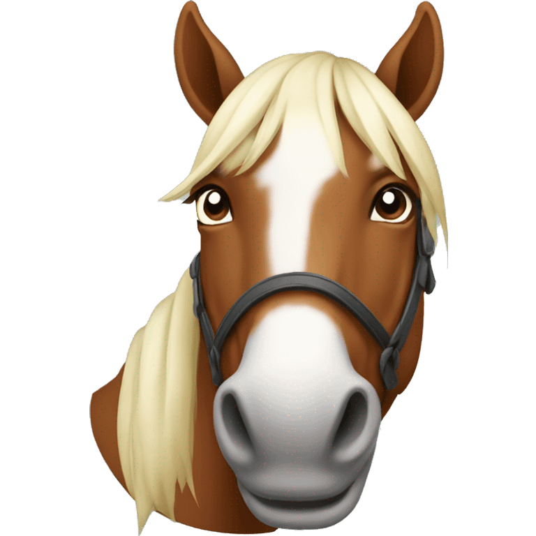 Cavallo natalizio  emoji