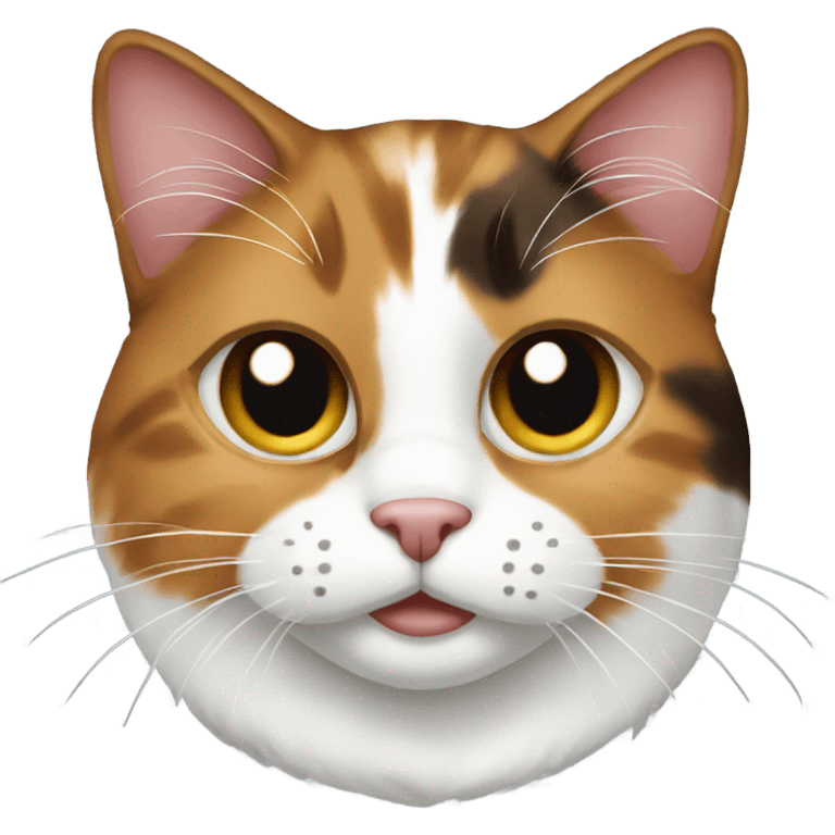 Christmas Calico Cat  emoji