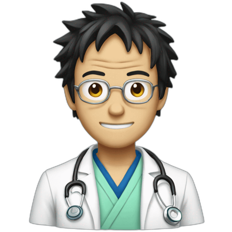 Luffy Doctor emoji