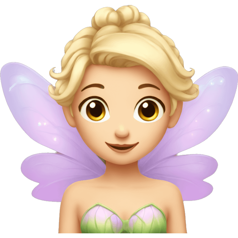 cute little pixie fairy blink emoji