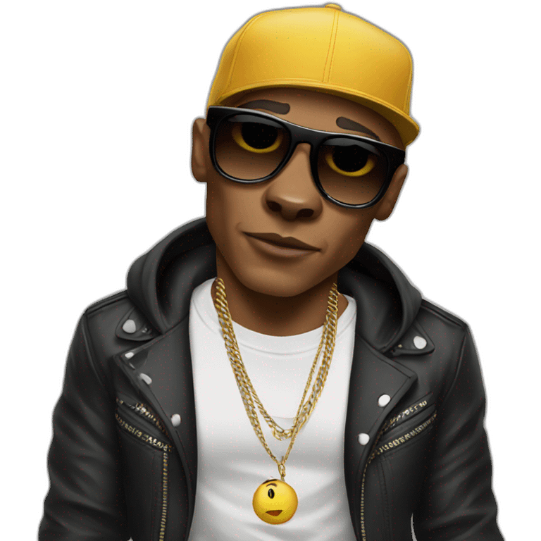 Pitbull rapper emoji