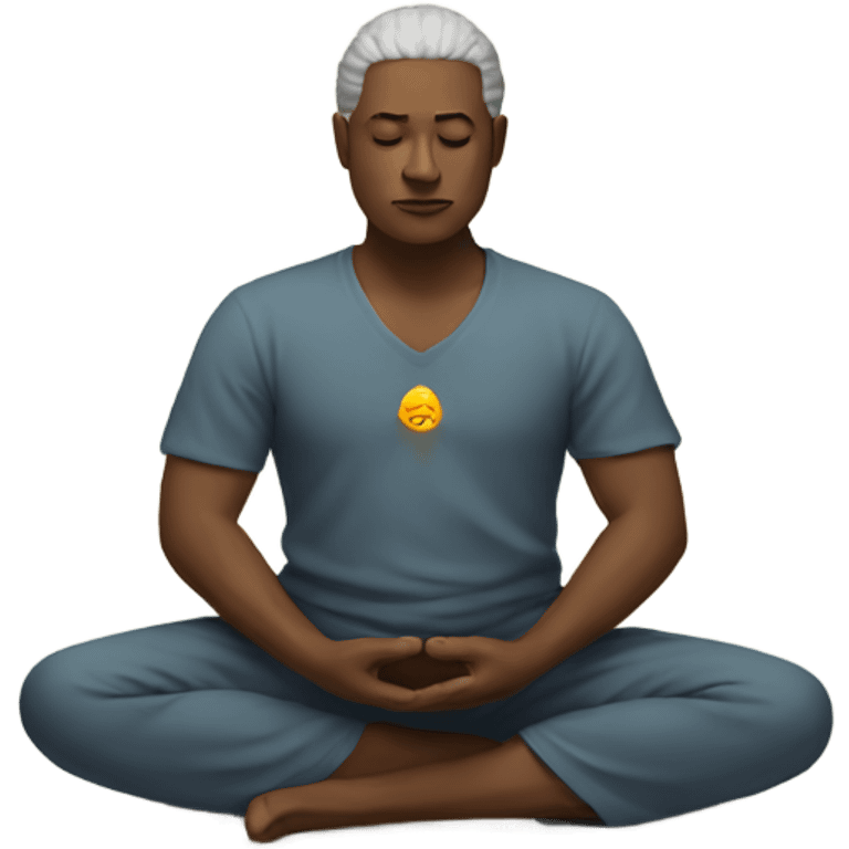 Meditación  emoji