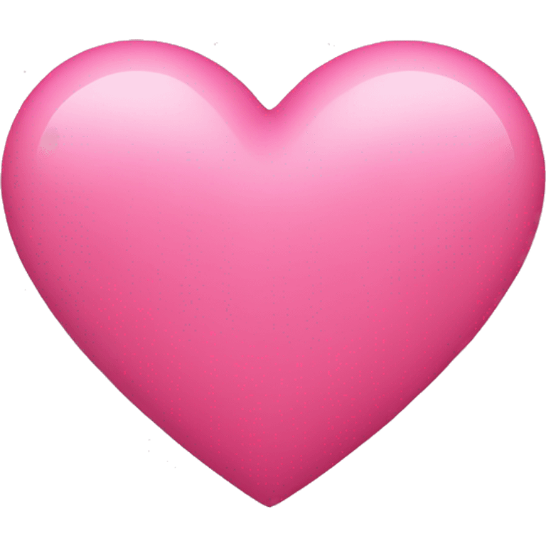 Pink heart  emoji