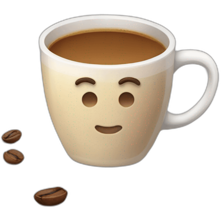 Drink coffe moring emoji