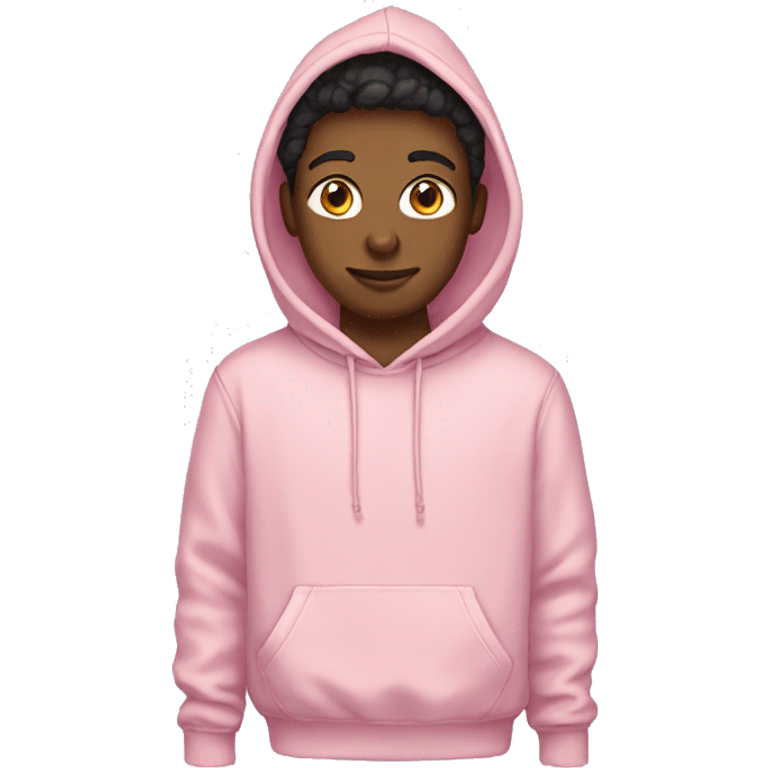 light pink hoodie  emoji