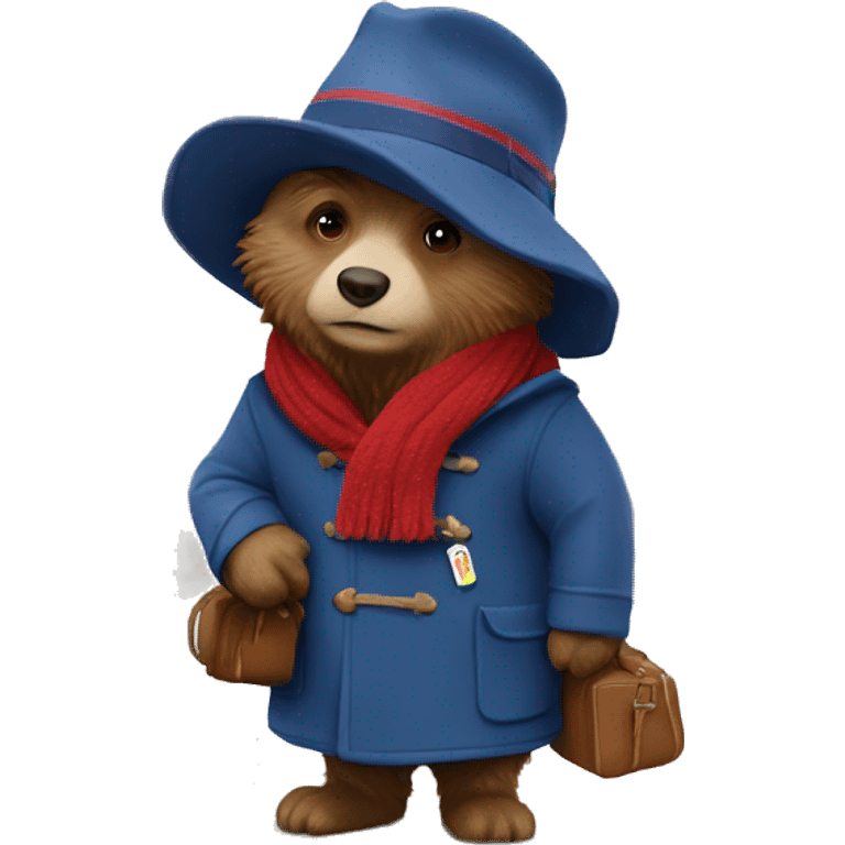 Paddington in Moscow emoji