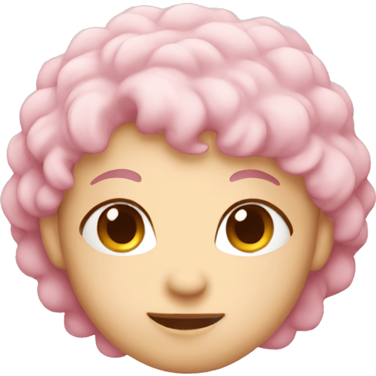 cute soft pink emoji